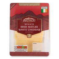 Irish Mature White Cheddar Slices 200g Ardagh